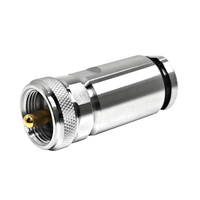 Connecteur coaxial RF mâle UHF PL259 SO239 50 ohms pour câbles RG8 RG213 LMR400 H1000, en stock, directement de l'usine