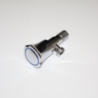 Robinet d'arrêt d'angle pour eau chaude et froide, design populaire, robinet triangulaire, robinet d'arrêt d'eau