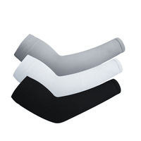 Manchons de bras en nylon effet soie glacée avec logo personnalisé pour la conduite estivale, protection solaire anti-UV, effet rafraîchissant, coupe décontractée, vente en gros