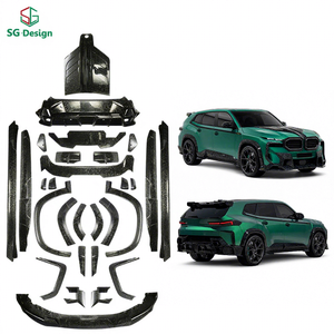 Kit de Carrocería de Fibra de Carbono Seca para BMW <span class=keywords><strong>XM</strong></span> G09 2022-2026 Estilo MSY, Piezas de Auto de Carbono Seco, Alerón Delantero, Faldones Laterales, Capó, Alerón de Techo - Product Image 1