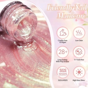 Gel magnético Green Cat, brillo holográfico ultrabrillante, semipermanente, barniz de Gel UV LED para <span class=keywords><strong>manicura</strong></span> - Product Image 6