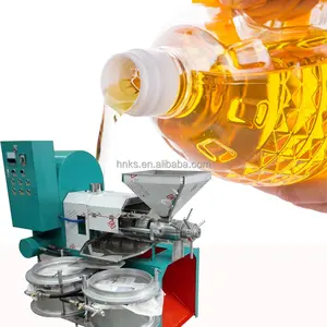 Directo de fábrica 60-1000 kg/h máquina de prensa de aceite de soja en espiral máquina de fabricación de aceite de girasol de canola a la venta