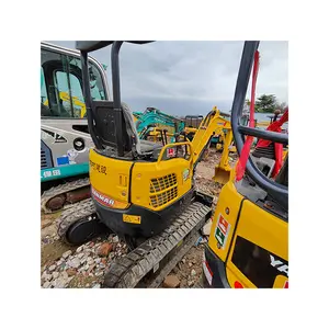 Diskon 1.5 ton mini bekas yanmar excavator vio15 pemasok langsung mesin diesel asli