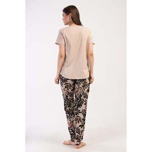 ชุดนอนผู้หญิงไซส์ XXL คอกลม ผ้าโมดอล ติดกระดุม เอวยางยืด ชุดคลุมทรงโอวัล ผลิตจากวัสดุยั่งยืน  รับสกรีนโลโก้  สั่งซื้อขั้นต่ำ 2 ชิ้น - Product Image 2