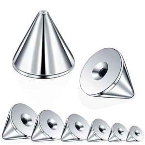 Joyería para Piercing Corporal de Acero Inoxidable 316L con Recubrimiento PVD y Rosca |   Barra de Perlas de Repuesto con Rosca Interna de 1.2mm para Compromiso o Boda - Product Image 6
