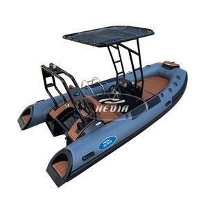<span class=keywords><strong>Bateau</strong></span> pneumatique à coque rigide en aluminium PVC Hedia 13 pieds, modèle populaire RIB 390, pour la pêche et le canoë, à vendre - Product Image 5