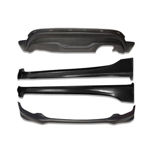 Nouveau kit carrosserie noir mat pour conversion 2013-2015, diffuseur avant et arrière, jupes latérales en ABS pour voiture - Product Image 2