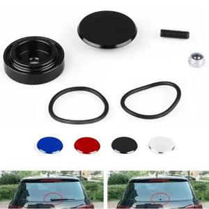 Wiper Arm <b>Covers</b> Aluminum Alloy 30mm 40mm For Volkswagen Honda Civic Acura Rear <b>Window</b> Use Black Color - Product Image 5