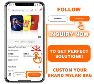 ถุงสมุนไพร Mylar ขนาดใหญ่สำหรับเด็กมีซิปล็อคป้องกันกลิ่น16ออนซ์1<span class=keywords><strong>ปอน</strong></span>ด์ถุงไมลาร์ตั้งได้พิมพ์ลายตามสั่ง - Product Image 6