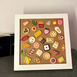 Dijes de Resina de Dibujos Animados, Bebidas y Comida que Brillan en la Oscuridad, Accesorio para Decoración de Fundas de Teléfono - Product Image 5