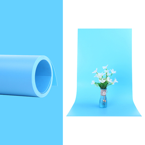 Arrière-plan pour photographie de Studio Photo, toile de <span class=keywords><strong>fond</strong></span> en PVC mate, de couleur unie, <span class=keywords><strong>blanc</strong></span>, noir, gris, rose, bleu, vert, café, 100x200cm - Product Image 2
