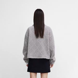 <span class=keywords><strong>Cardigan</strong></span> invernale da <span class=keywords><strong>donna</strong></span> con Trench caldo elegante da <span class=keywords><strong>donna</strong></span> con pelliccia <span class=keywords><strong>giallo</strong></span> agnello caldo cappotto in pelliccia sintetica rosa - Product Image 3