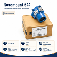 Transmitter Suhu Akurasi Tinggi Rosemount 644 4-20mA HART dengan Layar LCD