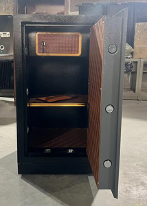 2025年 電子デジタルロック 耐火 指紋認証と鍵ロック ソリッドスチール オフィス金庫 現金/宝石保管 - Product Image 6