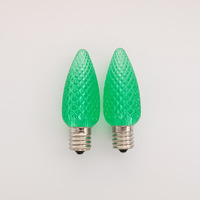 Ampoules LED C9 E17 facettes minleon Ampoules de rechange pour les lumières de Noël