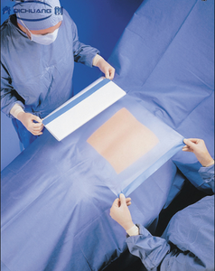 45cm x 60cm Jetable Personnalisé Grande Taille Chirurgical Membrane Transparent Chirurgical PU Film Pansement Incise Drapé - Product Image 6