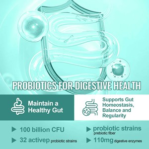 Capsules de probiotiques pour femmes fournies par le fabricant, contenant une formule de probiotiques de qualité supérieure, améliorent la digestion. - Product Image 3