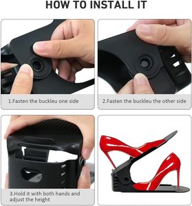 20 paia di scarpiera bianca Organizer 4 livelli regolabili spessing doppio strato porta scarpe 50% salvaspazio 4 slot scarpe - Product Image 6