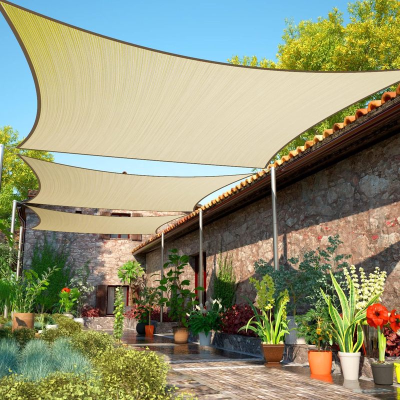 UV Protection Shade Sails Nets Square
