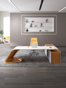 Escritorio de Oficina KD15, Muebles de Oficina Más Vendidos, Mesa de Oficina para Jefe, Escritorio de Gerente, Escritorios de Oficina, Mesa Ejecutiva - Product Image 6