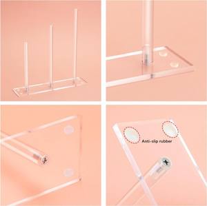 Organizador de Acrílico Transparente de 4 Niveles, Multifuncional, para Exhibir Coleteros, Regalo para Adolescentes - Product Image 2