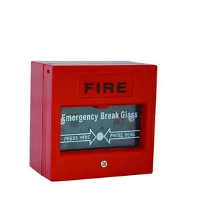 220V pulsante di allarme Antincendio Di Emergenza Rottura Vetro punto di chiamata manuale