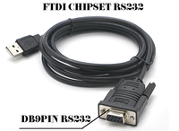 OEM/ODM FTDI chipsets USB AM RS232 a DB9 Cable serie hembra de 9 pines compatible con Windows Linux Mac OS