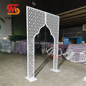 Nuevo Soporte Metálico Blanco para Telón de Fondo de Boda, Arco de Hierro para Escenario, Estante de Exhibición para Fondo de Boda - Product Image 1
