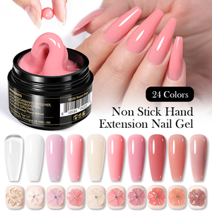 BORN PRETTY PRO 단색 비 스틱 핸드 익스텐션 젤 OEM 3D 쉐이핑 반짝이 수지 네일 아트 용 하드 젤 네일 빌더 - Product Image 2