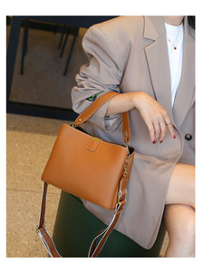 Sac à main fourre-tout tendance, sac à bandoulière <span class=keywords><strong>souple</strong></span>, sac hobo, sacs à main et portefeuilles en <span class=keywords><strong>cuir</strong></span> véritable pour femmes - Product Image 4