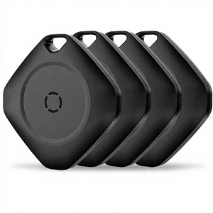 Localizador Inteligente de Llaves, Paquete de <span class=keywords><strong>4</strong></span>, Compatible con la Aplicación IOS, Resistente al Agua IP67, Batería Reemplazable, Material Plástico - Product Image 1