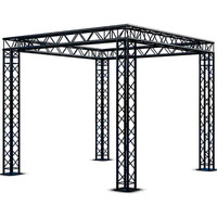 290*290 Stage Truss Display Plegable Aluminio Iluminación Truss Aluminio Truss Display para Show Room Banner Shop Event Stage Bar
