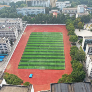 Revêtement de sol sportif hybride certifié INOLP IAAF Piste de course anti-poussière pour les zones à fort trafic Nettoyage facile et faible entretien - Product Image 1
