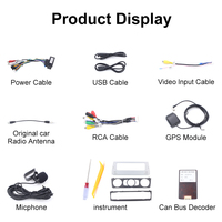 TOPSOURCE Radio de Auto 2 Din con Pantalla LCD de 7 Pulgadas, Android 11, Reproductor Multimedia, Navegación GPS, WIFI, Opciones para BMW E90 1+16G 2+32G 4+64G