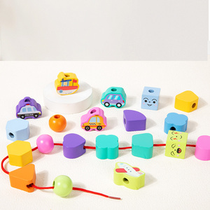 Hình Dạng Tùy Chỉnh Xếp Chồng Xây Dựng Khối Thẻ Phù Hợp Với Trò Chơi Tự Làm Threading Hạt Họ<span class=keywords><strong>c</strong></span> Tập Giáo Dụ<span class=keywords><strong>c</strong></span> Đồ Chơi Cho Trẻ Em Trai <span class=keywords><strong>C</strong></span>ô Gái - Product Image 4