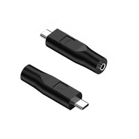 Adaptor DC 5521 Female ke USB C |   20V 65W PD Diperlukan |   Daya DC Mobil RV ke Tipe C |   Mini Portabel