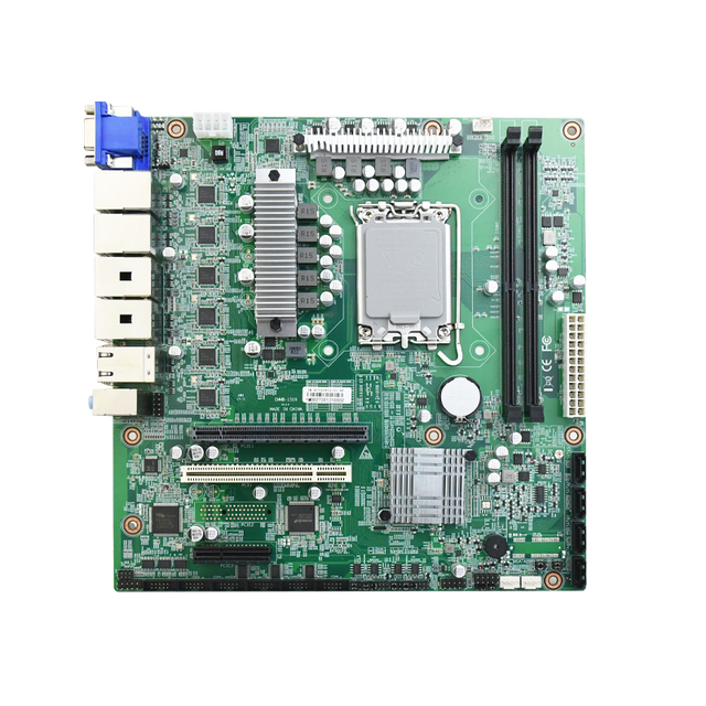 New LGA1700 Intel 12th/13th Gen 2xDDR4 Support Dual Display 2LAN/6LAN 3xPCIE Server Industrial Board Mini-ATX Motherboards