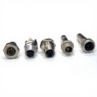 Cable Ethernet Industrial XXD M12.8PX para Cámara, Revestimiento de PVC, Conductor de Cobre Trenzado, RJ45 CAT6, Certificado ISO9001/ROHS/CE, IP67