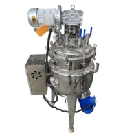 Homogénéisateur automatique à moteur AC en acier inoxydable SUS304 haute sécurité, capacité 100L/200L, pour émulsification cosmétique et mélange de parfums