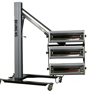 Lampada Riscaldante a Infrarossi Certificata CE a 3/6 Lampade per Essiccazione <span class=keywords><strong>Vernice</strong></span>, Attrezzatura per Cabina di Verniciatura e Riparazione Carrozzeria Auto - Product Image 5