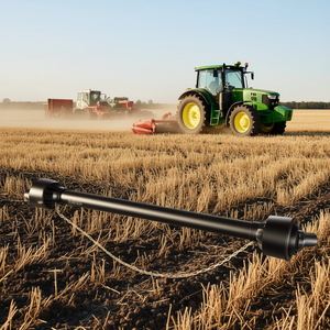 Arbre de transmission PTO John Deere 750 mm, finition noire, pour tracteur, pièces de machines agricoles rotatives - Product Image 2