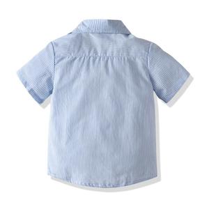 USA Fashion Boutique Boys Clothing <b>Sets</b> Baby Clothes Summer Short Shirt <b>Suspender</b> Trousers Boy Clothes <b>Sets</b> 2pcs - Product Image 4