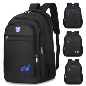 Sac à dos multi-compartiments grande capacité pour le travail et les voyages en extérieur, sac à dos double, sacoche d'ordinateur professionnelle - Product Image 1