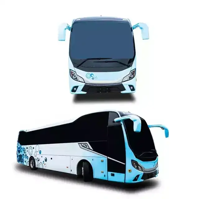 Nouveau Guangtong 12m 50 sièges, bus automatique de luxe diesel de 60 places, bus et autocars personnalisés à vendre