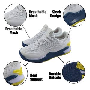 Scarpe Sportive Personalizzate da Uomo Antiscivolo Comode per Pickleball Leggere e Traspiranti Sneakers per <span class=keywords><strong>Padel</strong></span> - Product Image 3