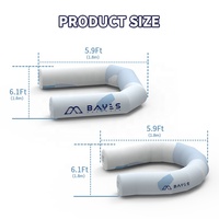 Ensemble de meubles de camping d'extérieur entièrement personnalisable, chaise longue gonflable de plage, canapé-lit, imperméable, durable, facile à installer