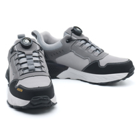 Produit le plus vendu, haute qualité, antidérapant, respirant, résistant à l'usure et pratique, chaussures de travail boutonnées, ABL-459, gris