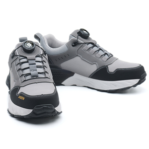 Produit le plus vendu, haute qualité, antidérapant, respirant, résistant à l'usure et pratique, <span class=keywords><strong>chaussures</strong></span> de travail boutonnées, ABL-459, gris - Product Image 3