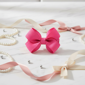 Vente flash, nœuds en ruban métallique et tissu au design sucré, pinces à cheveux adorables pour les fêtes, pinces à cheveux pour bébé fille, nœuds pour animaux de compagnie - Product Image 3