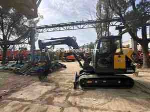 Miniexcavadora Hidráulica Usada EC60 EC55 EC60D, Excavadora Pequeña Volvo 60 de Alta Calidad Importada, EC60D en Venta - Product Image 4